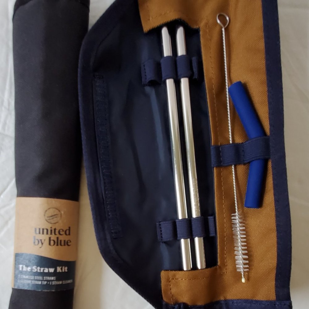 The Straw Kit Two Stainless Straws